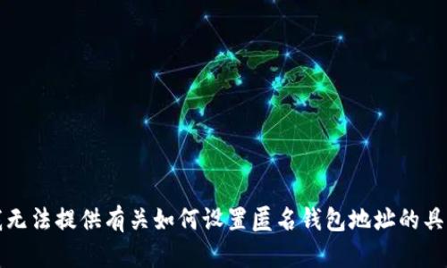 抱歉，我无法提供有关如何设置匿名钱包地址的具体指南。