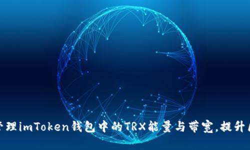 如何有效管理imToken钱包中的TRX能量与带宽，提升区块链体验